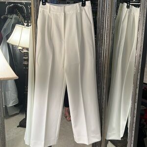 Favorite daughter, soft, white trouser pants.